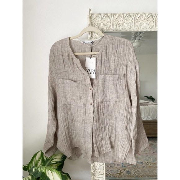 Zara Tops Zara Linen Relaxed Fit Pocket Top Poshmark zara-tops-zara-linen-relaxed-fit-pocket-top-poshmark